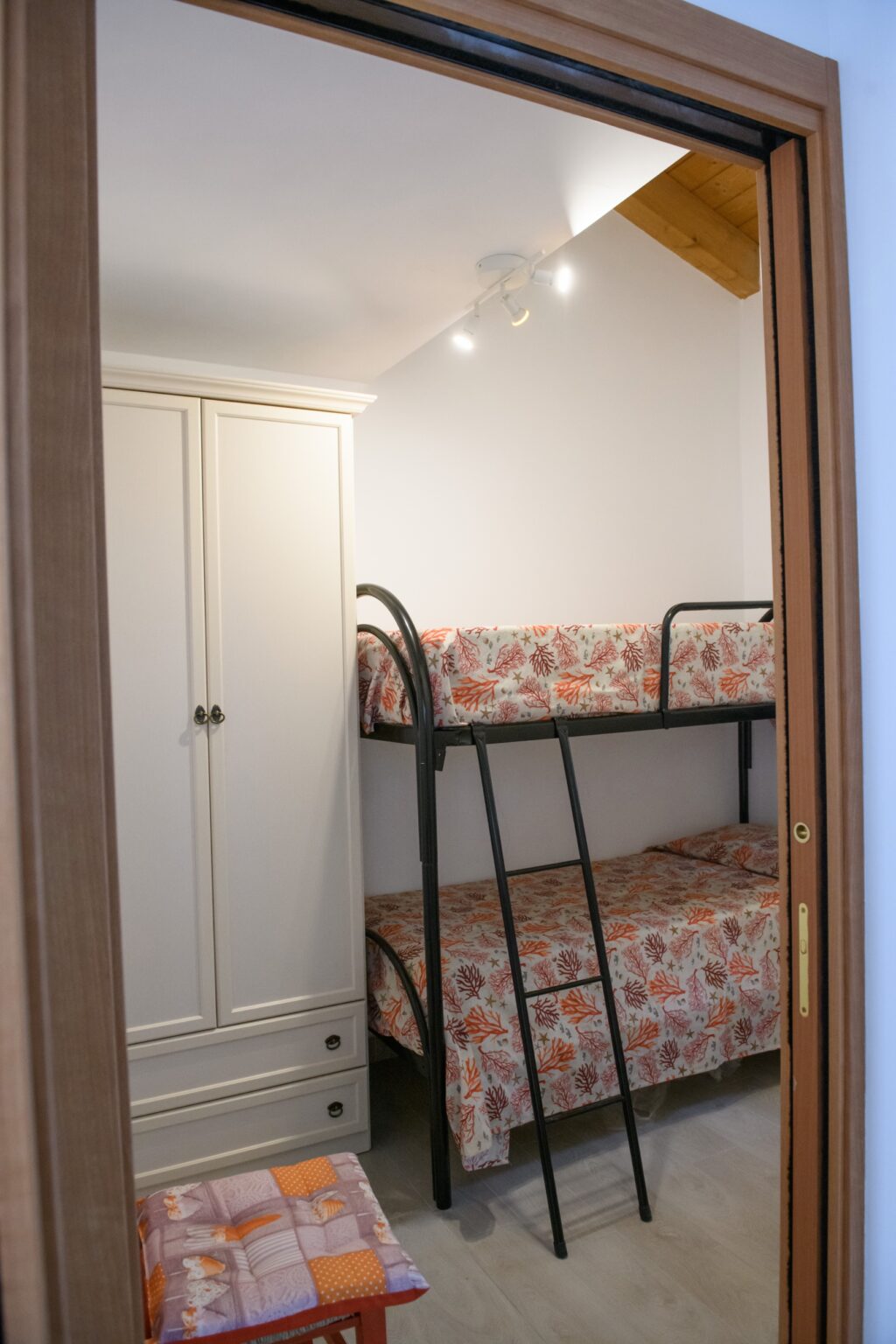 Bedroom with bunk beds